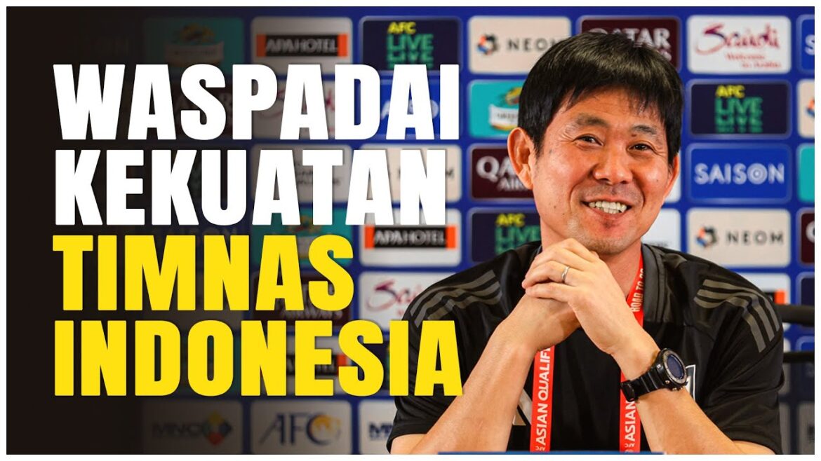 Japanese National Team Coach, Hajime Moriyasu Beware of the Strength of the Indonesian National Team