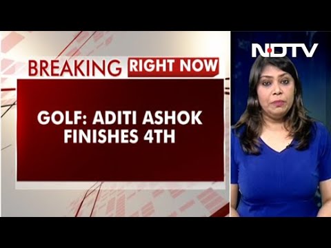 Tokyo Olympics: Golfer Aditi Ashok Misses Olympic Medal By A Whisker, Finishes 4th Tokyo Olympics: Golfer Aditi Ashok Misses Olympic Medal By A Whisker, Finishes 4th