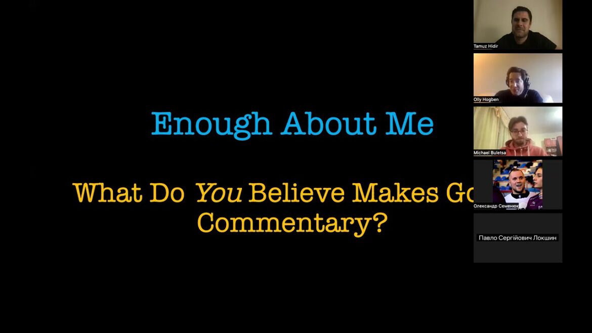 The Art of Sport Commentary: A Masterclass with Olly Hogben Part 1