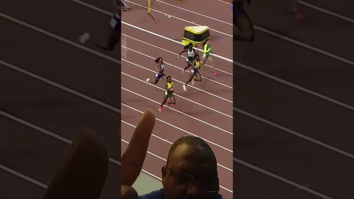 Alana Ried blazing down the track winning gold #shorts