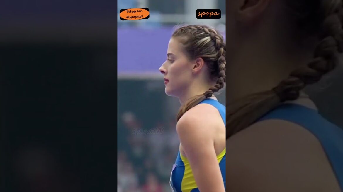 UA: Yaroslava MAHUCHIKH 🇺🇦❤️❤️ [Qualification] Olympic Games #spopaW #shorts #athletics #Olympics