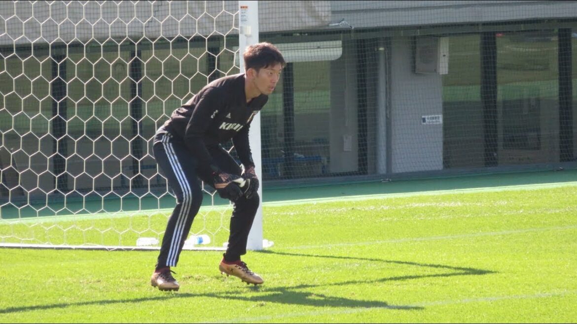 [Japan Representative Camp]Japan National Team GK /Junaki East Expresser /Shuichi Gonda Practice (3)