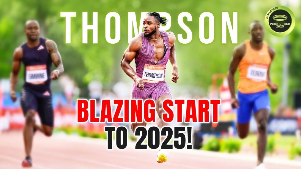 Kishane Thompson’s Blazing 60-meter Start to 2025! Kishane Thompson’s Blazing 60-meter Start to 2025!