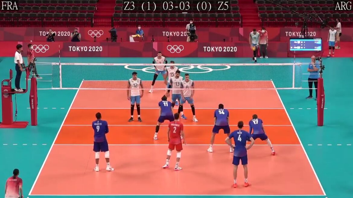 Volleyball France – Argentina Amazing Tokyo Olympics Full Match Semifinal Volleyball France - Argentina Amazing Tokyo Olympics Full Match Semifinal