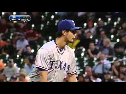 Darvish flirts with perfection Darvish flirts with perfection