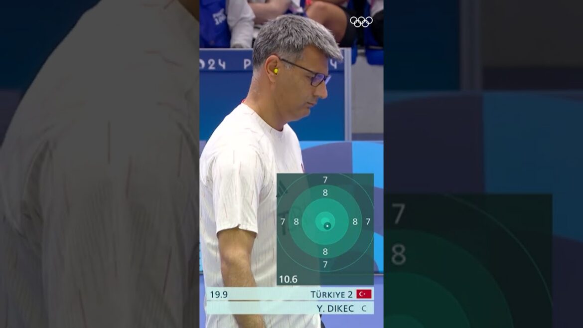 Cool, calm, collected. #Olympics #Paris 2024 #YusufDikec #Sports