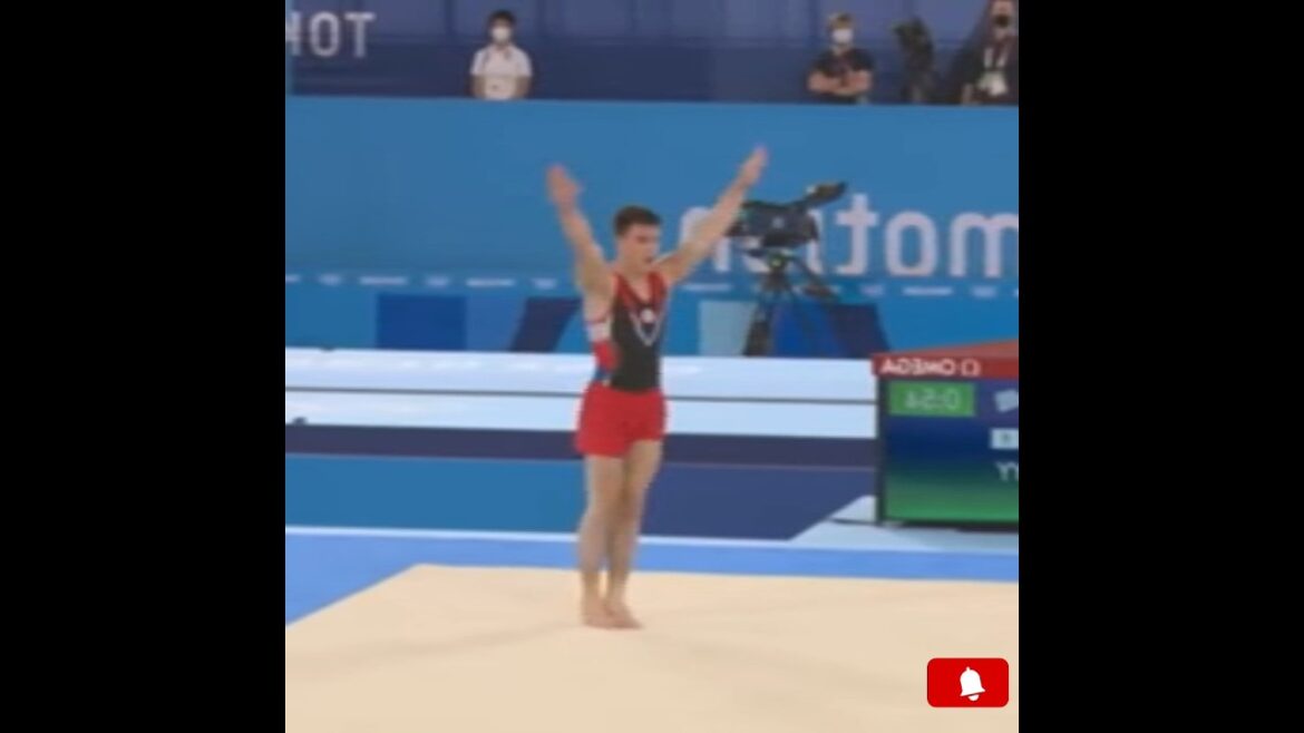 ▶️Man artistic gymnastic floor routine Tokyo Olympic games 2020🇯🇵 Japan #like #olympics #subscribe