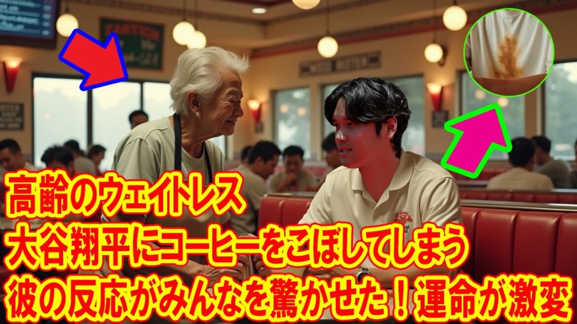 An elderly waitress spills coffee to Shohei Otani -his reaction surprised everyone! An elderly waitress spills coffee to Shohei Otani -his reaction surprised everyone!