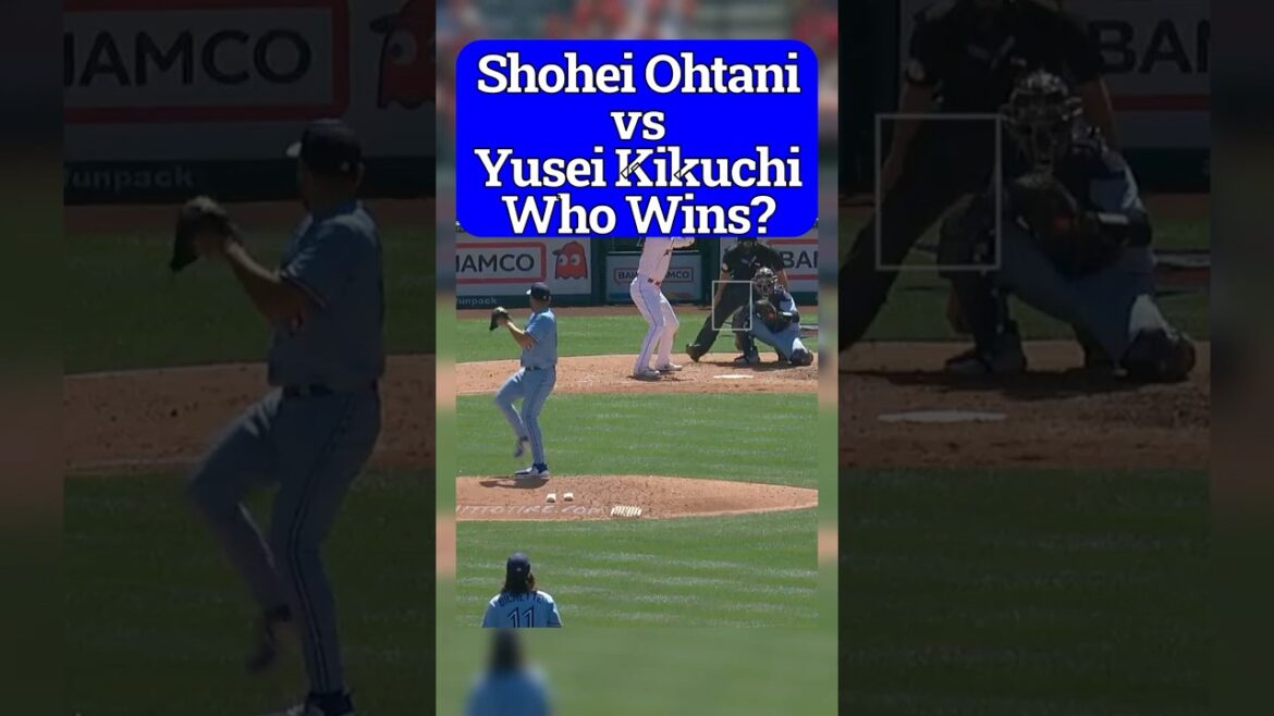 Shohei ohtani vs yusei kikuchi #mlb #baseball #shoheiohtani #ohtani #大谷翔平 #菊池雄星 #kikuchi