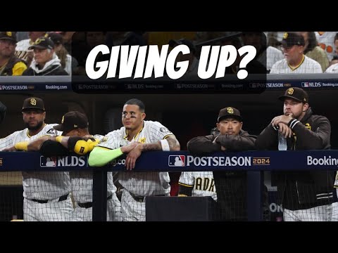 Are The Padres GIVING UP? Are The Padres GIVING UP?