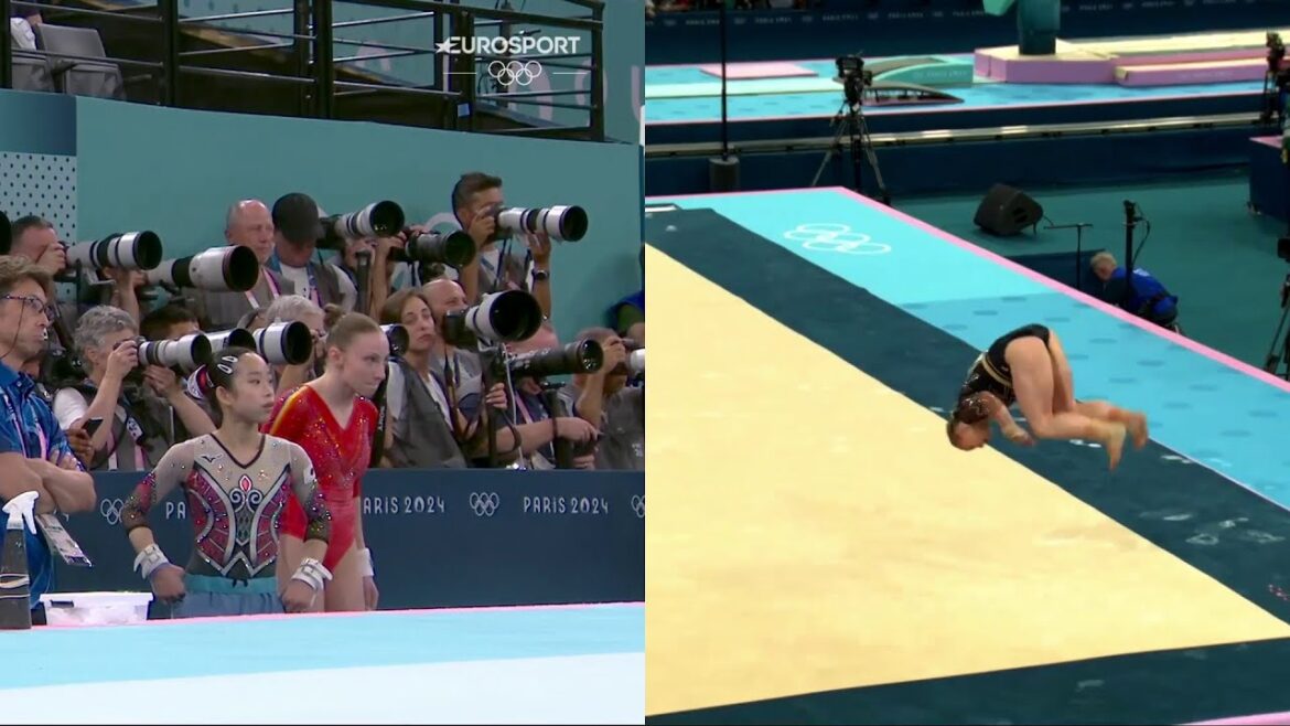 2024 Olympics Sportsmanship Ana Barbosu & Ellie Black