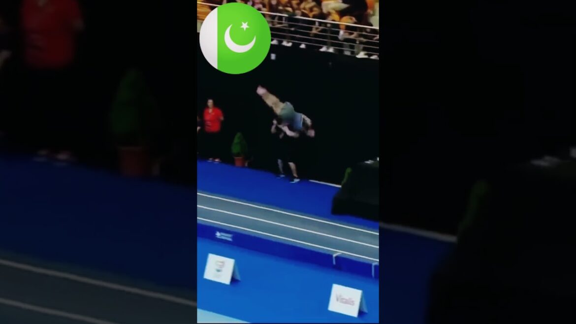 Pakistan VS india Olympic gymnastic game #foryou #shortviral #flipstyle #gymnasticlife #awesome