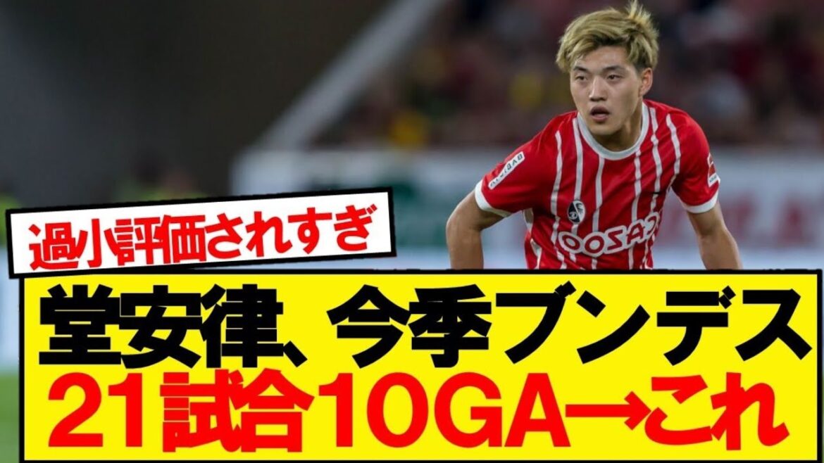 [Good news]Japan National Team No. 10, Doyasu, who is secretly active in Bundes wwwww