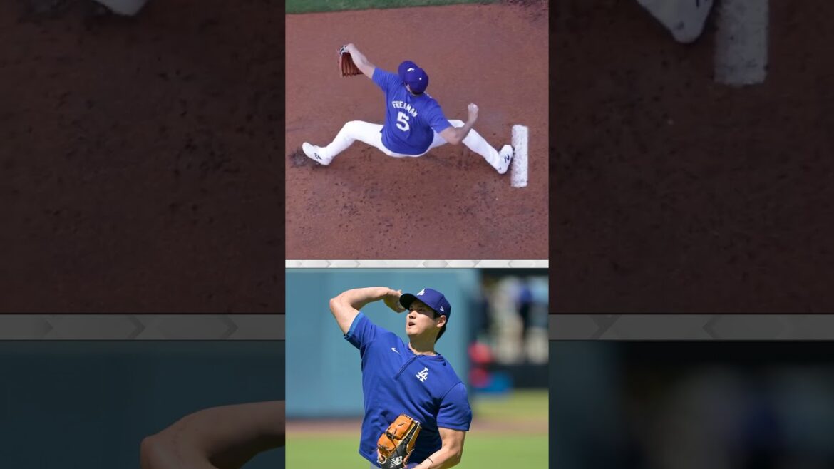 Shohei Ohtani throwing on the mound for the first time since surgery 👀 #Ohtani #Dodgers #LA #Shohei