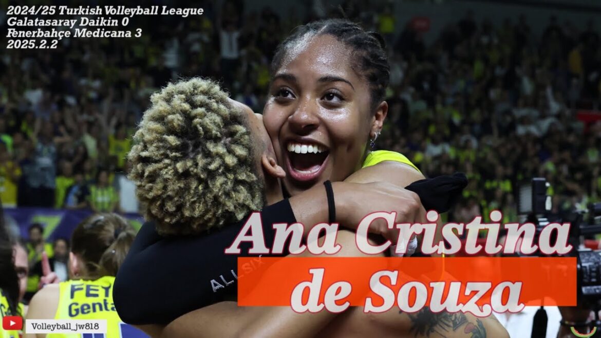 Main Cristina de Souza │ Galatasaray Daikin vs Fenerbahçe Medicana │Turkish Volleyball League 2024/25 Main Cristina de Souza │ Galatasaray Daikin vs Fenerbahçe Medicana │Turkish Volleyball League 2024/25