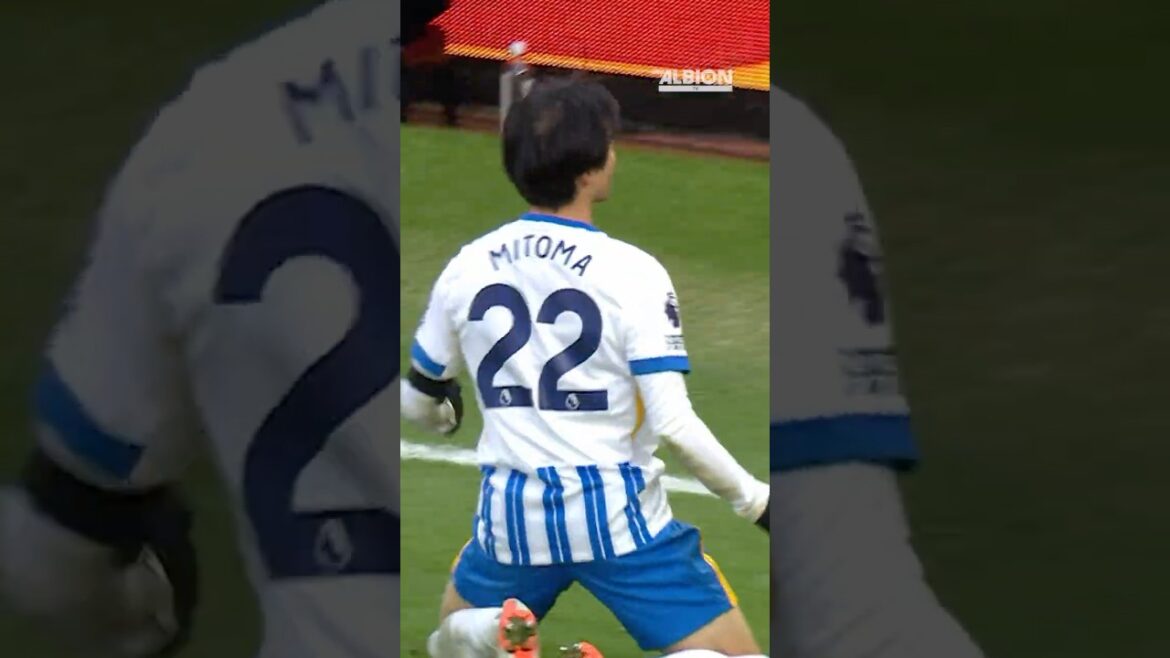 Mitoma Breaks 🇯🇵 PL Goal Record At Man United #kaorumitoma #manchesterunited