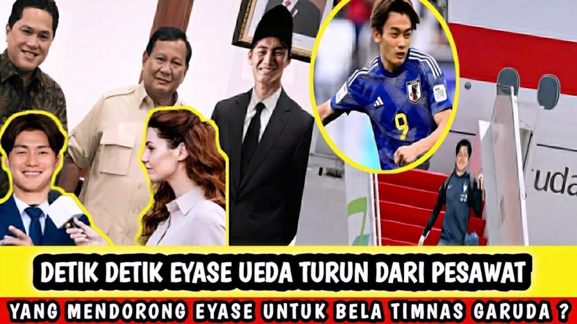 Seconds Eyase Ueda Arrives in Indonesia !! Who encourages Eyase to defend the Indonesian national team ?? Seconds Eyase Ueda Arrives in Indonesia !! Who encourages Eyase to defend the Indonesian national team ??