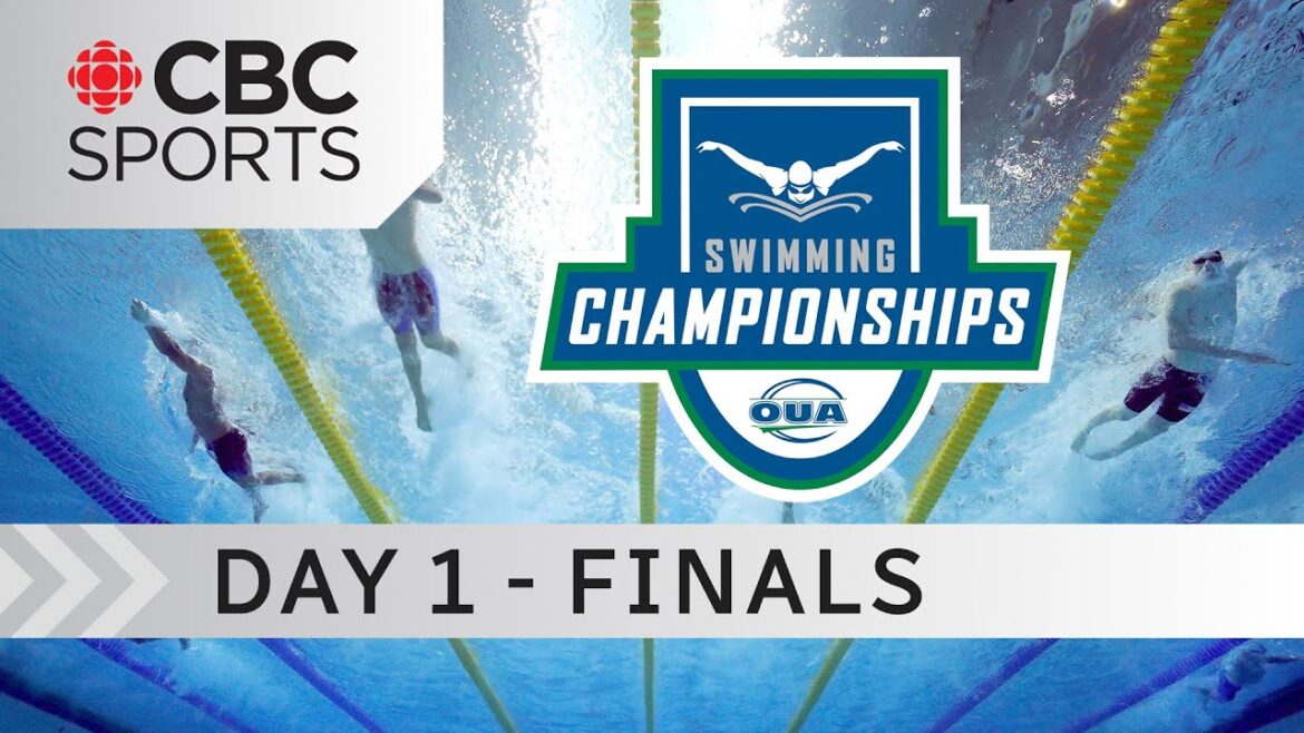 OUA Swimming Championship: Finals – DAY 1 | #CBCSports OUA Swimming Championship: Finals - DAY 1 | #CBCSports