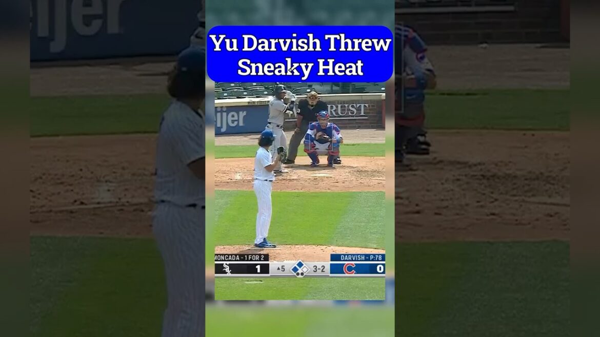 Yu Darvish Threw Sneaky Heat #Darvish #mlb #baseball