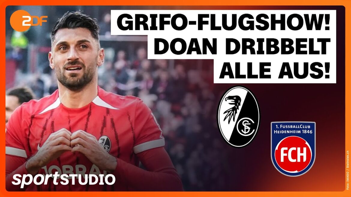 SC Freiburg – 1. FC Heidenheim | Bundesliga, 21st matchday 2024/25 | sports studio SC Freiburg - 1. FC Heidenheim | Bundesliga, 21st matchday 2024/25 | sports studio