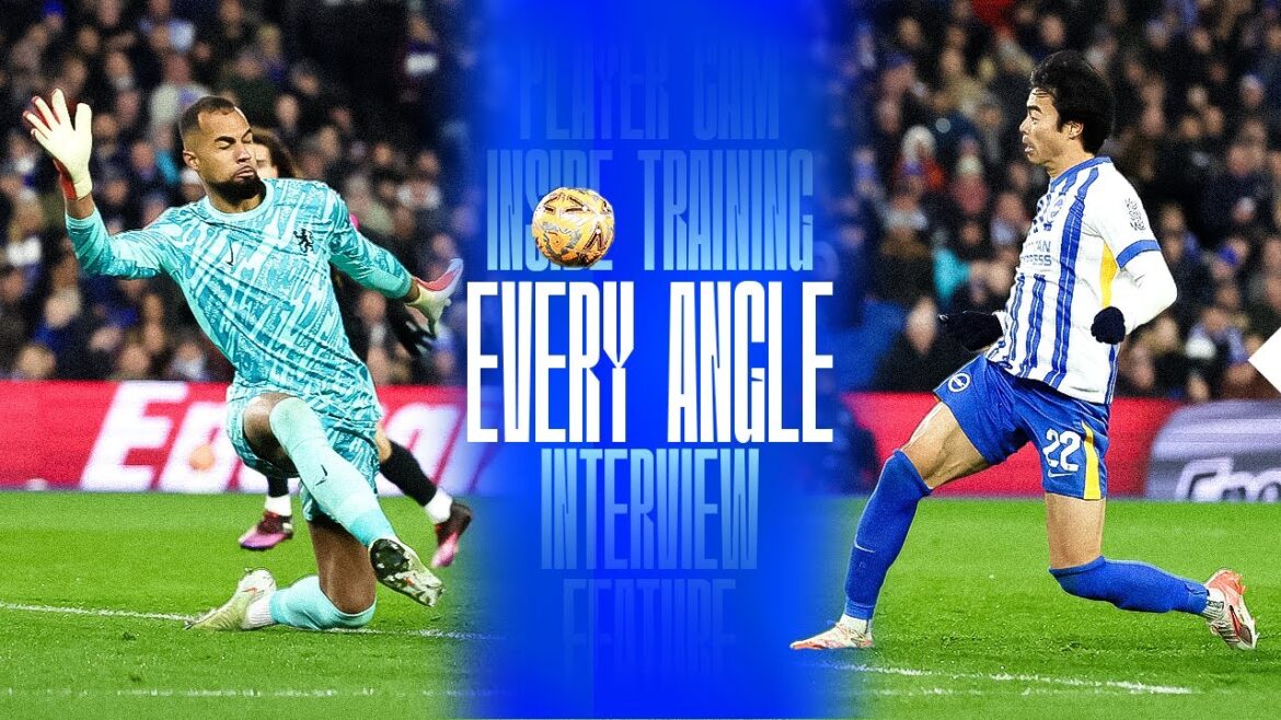 EVERY ANGLE | Mitoma Magic In FA Cup AGAIN | Brighton v Chelsea | FA Cup