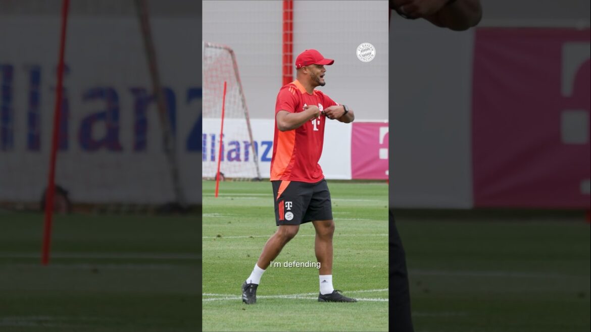 Kompany on how to defend 🗣️ Kompany on how to defend 🗣️