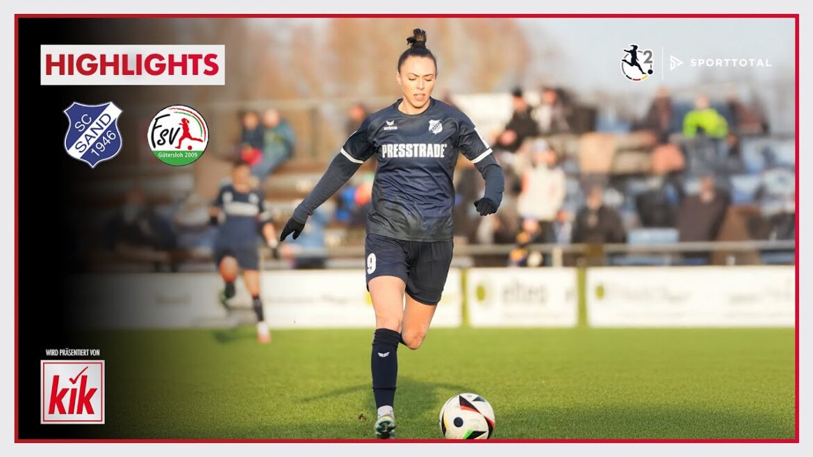 Does Sand press the Gütersloh guests into the relegation battle? | SC Sand vs. FSV Gütersloh | 2. FBL