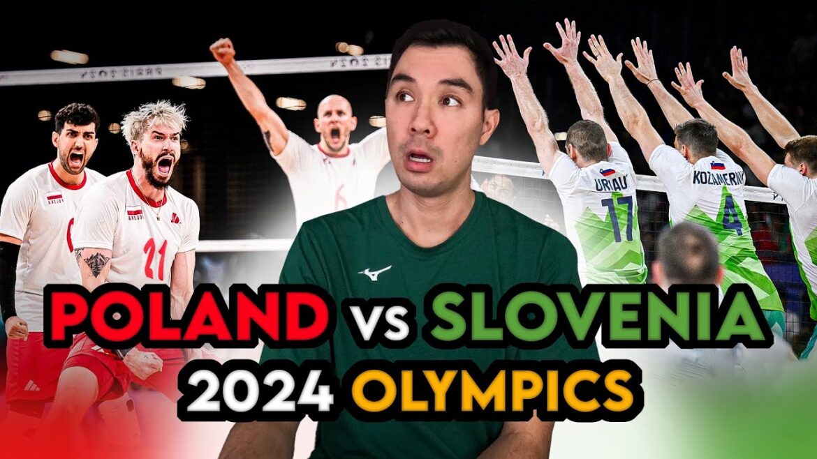 Reacting to Poland vs Slovenia Men's Volleyball 2024 Olympics