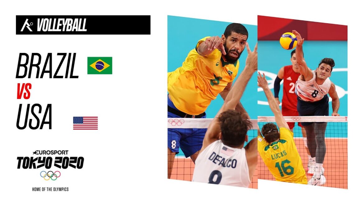 BRAZIL vs USA | VOLLEYBALL- Highlights | Olympic Games- Tokyo 2020 BRAZIL vs USA | VOLLEYBALL- Highlights | Olympic Games- Tokyo 2020
