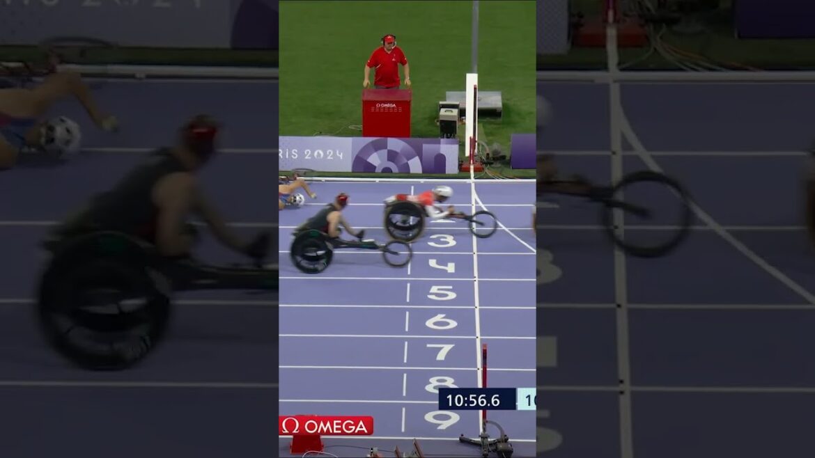 Gold Medal For Daniel Romanchuk In Men’s 5000m T54 🇺🇸 | Paris 2024 Paralympic Games Gold Medal For Daniel Romanchuk In Men's 5000m T54 🇺🇸 | Paris 2024 Paralympic Games