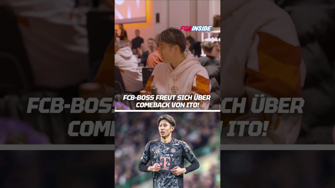 😍 Hiroki ito is back! #fcbayern 😍 Hiroki ito is back! #fcbayern