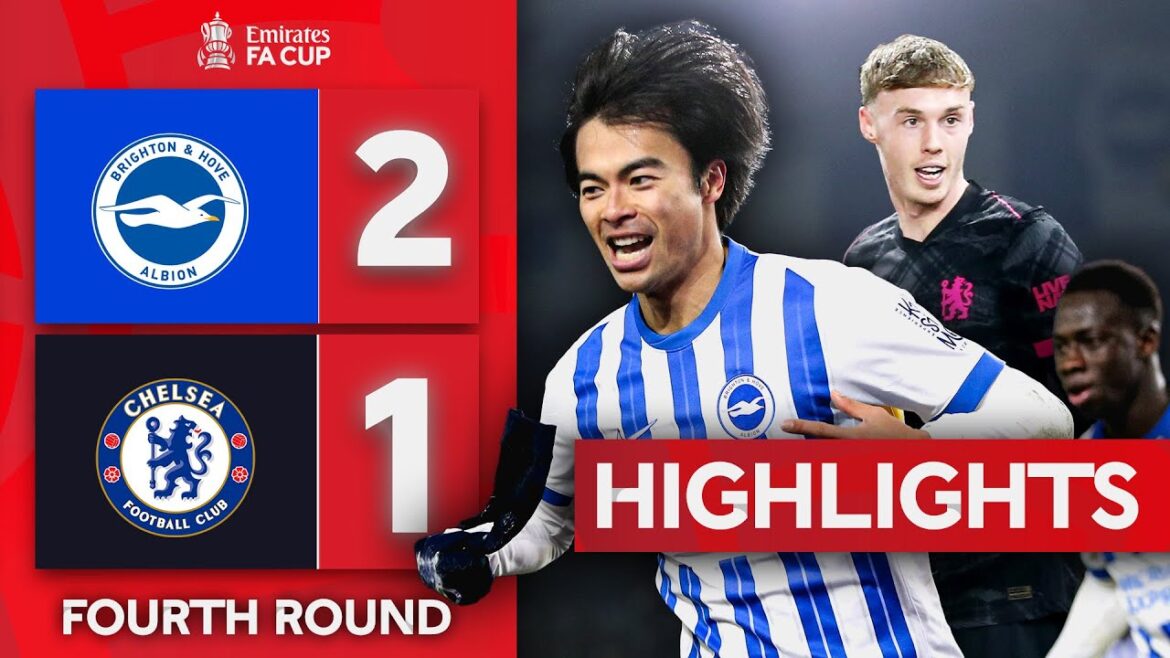 Mitoma Sinks The Blues! | Brighton and Hove Albion 2-1 Chelsea | Emirates FA Cup 2024-25 Mitoma Sinks The Blues! | Brighton and Hove Albion 2-1 Chelsea | Emirates FA Cup 2024-25