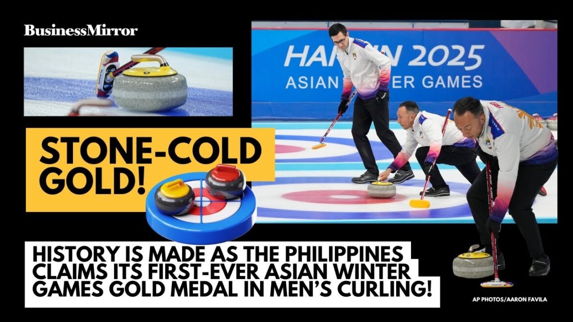 🇵🇠History is made as PHL claims its first-ever #asianwintergames gold medal in Men’s Curling! 🇵🇠History is made as PHL claims its first-ever #asianwintergames gold medal in Men’s Curling!