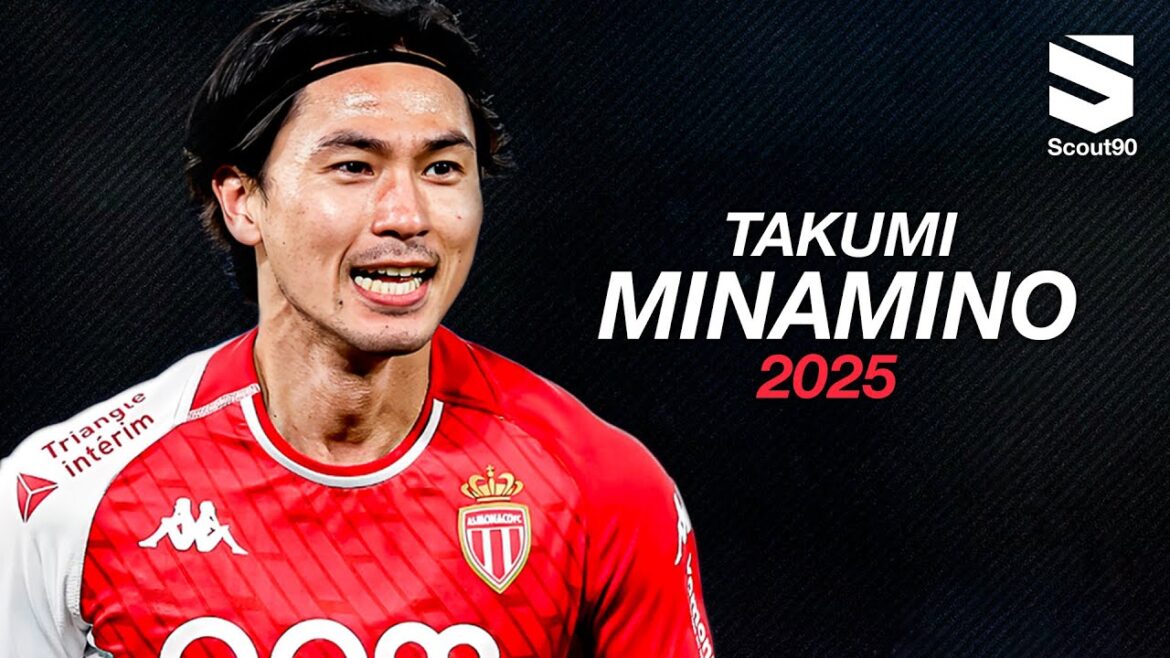 Takumi Minamino 2025 ► AS Monaco - Brilliant Skills, Assists & Goals | HD