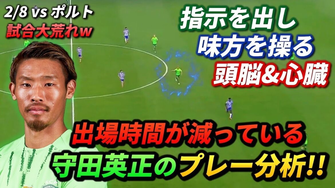 [プレー分析]Morita Hidemasa's brains shine after the injury!! (Reporting that he is being injured again...) # Morita Hidemasa #Japan Football Team