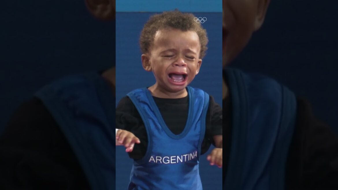 Cuteness overload 😍#Olympics #OlympicBabies #SportEdit #Cute