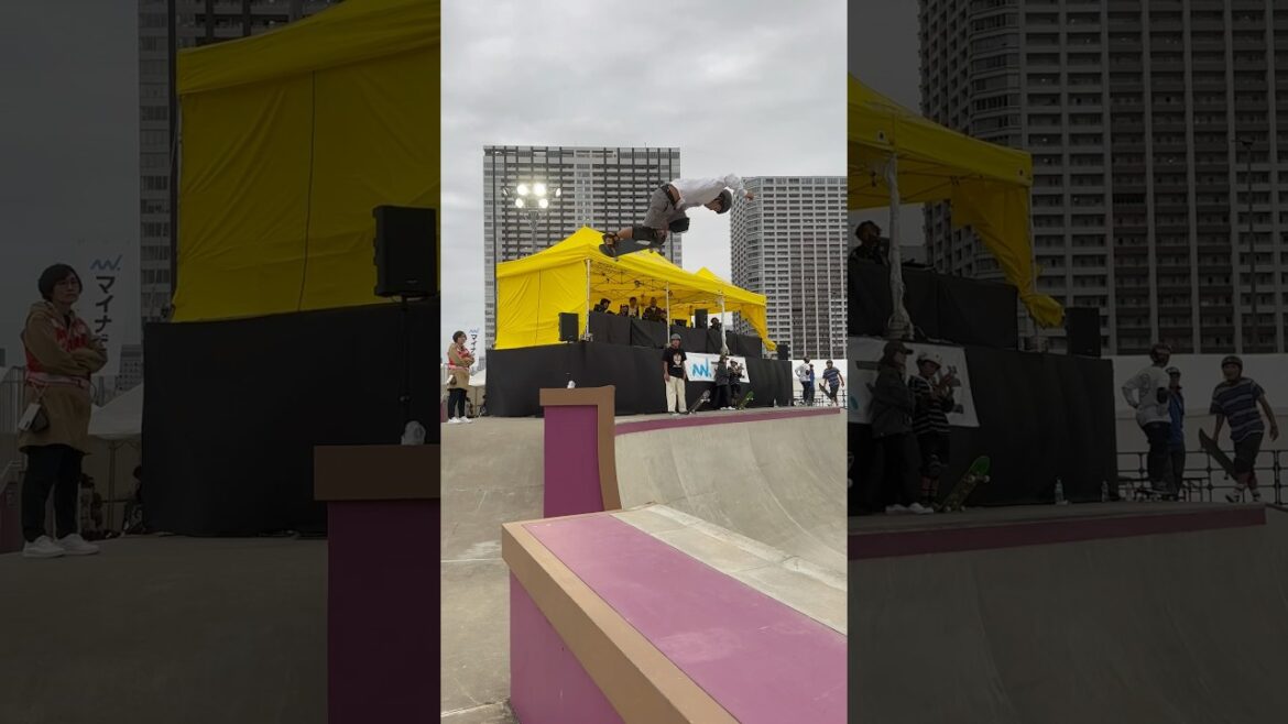 Slap called Bodygier 🛹 #skateboarding #skateboarding #Tokyo Olympics #Tokyo #Ariake Arena #Sasaoka Kensuke #shorts Slap called Bodygier 🛹 #skateboarding #skateboarding #Tokyo Olympics #Tokyo #Ariake Arena #Sasaoka Kensuke #shorts