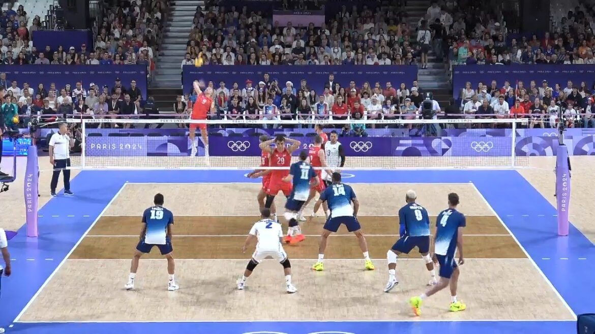 Volleyball France – Serbia Amazing Match Highlights Paris Olympics Volleyball France - Serbia Amazing Match Highlights Paris Olympics