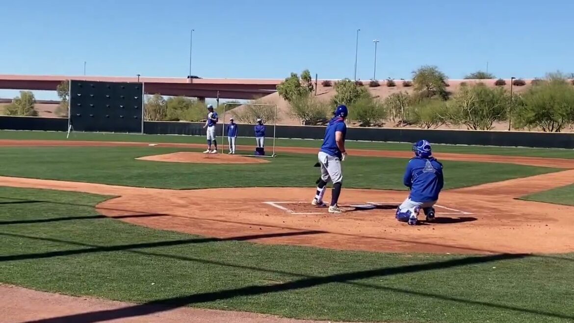Ben Brown vs. Seiya Suzuki Live Batting Practice! Chicago Cubs (2025 MLB Spring Training)