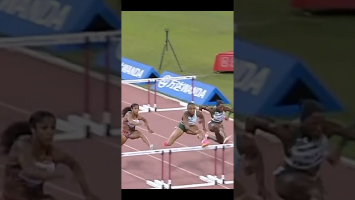 Amazing performa Jasmine Camacho-Quinn #womenssports Amazing performa Jasmine Camacho-Quinn #womenssports