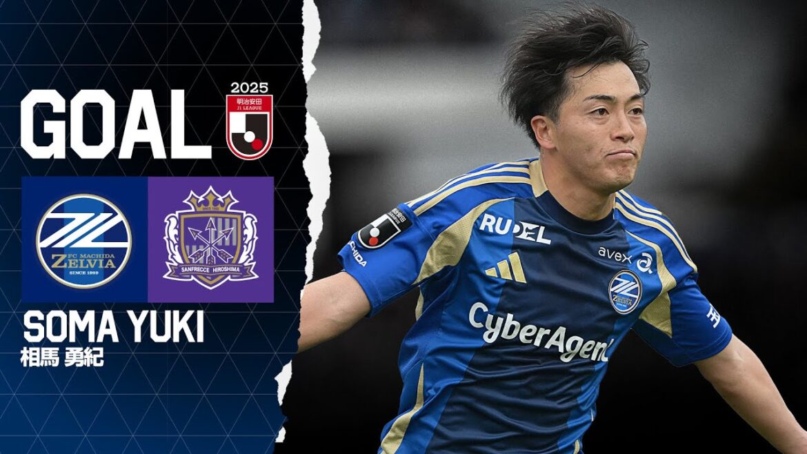 [GOAL/Soma Yuki]FC Machida Zelvia vs Sanfrecce Hiroshima | J League