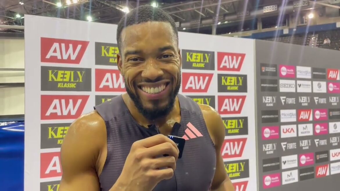 Nethaneel Mitchell Blake: "More competitions, the bigger the crowds. That means more sponsorship"