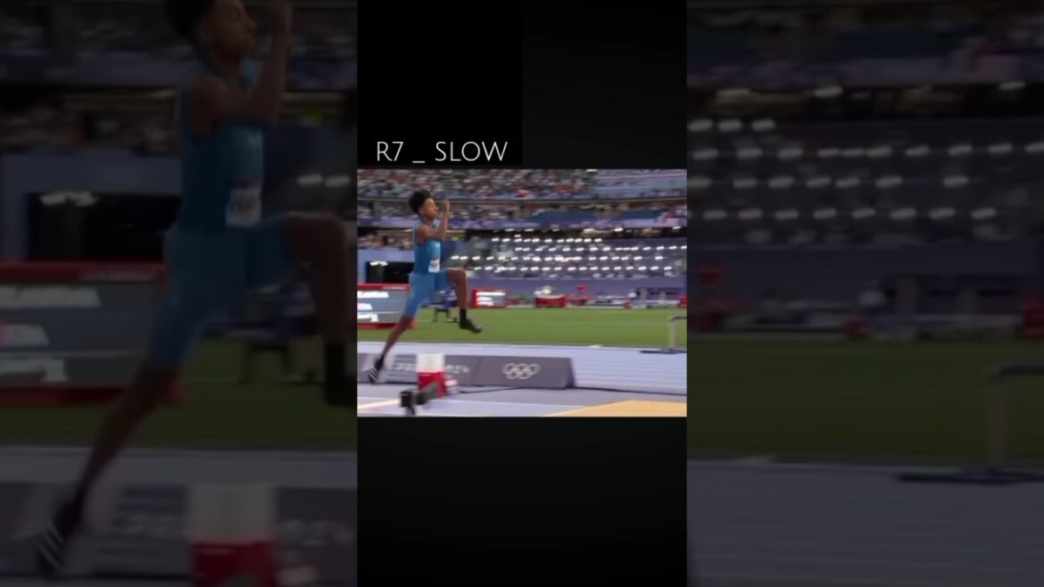 olympic long jump #shorts #viral #ranitdey-o7b