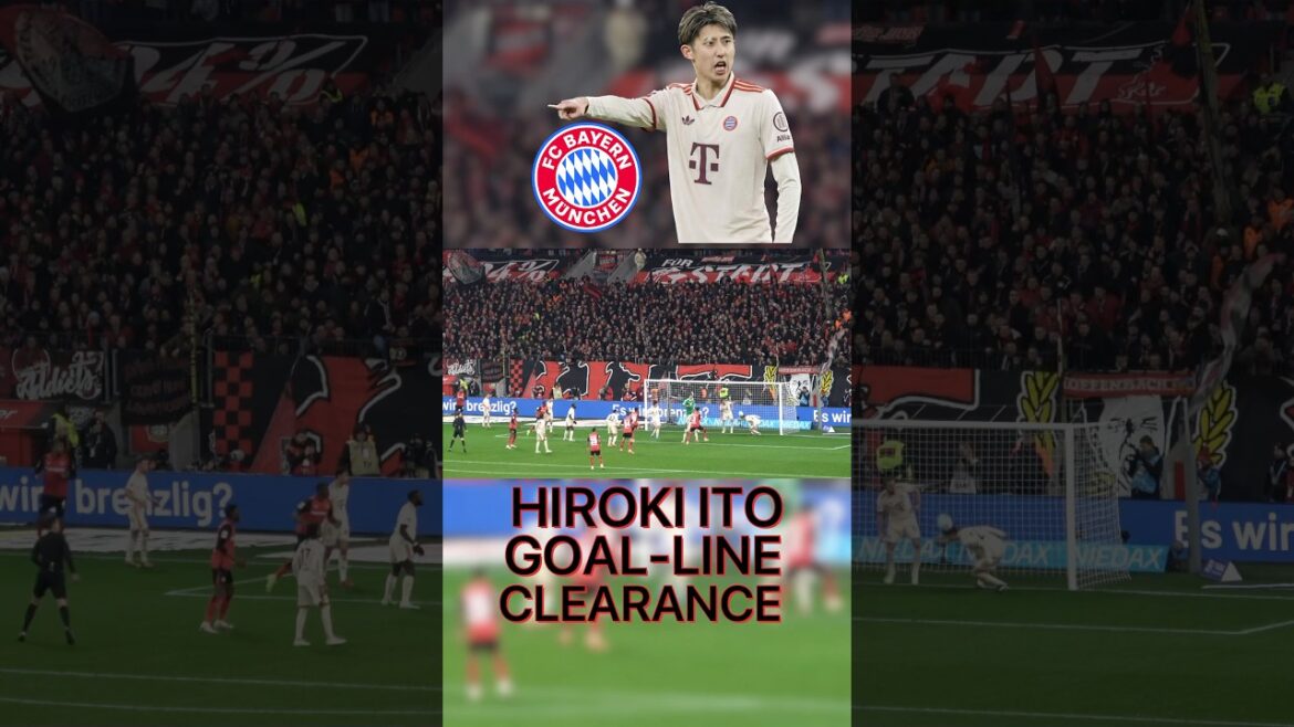 Hiroki Ito’s INSANE Goal-Line Clearance Saves Bayern Munich! Hiroki Ito’s INSANE Goal-Line Clearance Saves Bayern Munich!