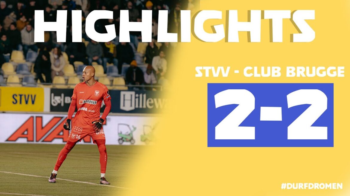 [Sint Troyden]Highlights | Belgian League Round 26 STVV 2-2 Club Bruge
