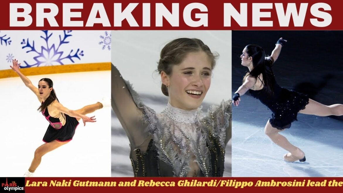 Italian skaters shine in Olympic test event; Lara Naki Gutmann leads women’s. #paris #sports Italian skaters shine in Olympic test event; Lara Naki Gutmann leads women's. #paris #sports