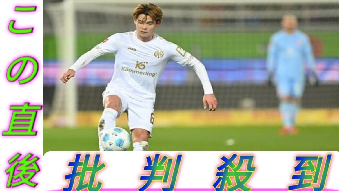 Sano Kaishu is "the top level in Germany" and faces the interview with director Moriyasu, who is visiting Europe, "He has a good face."