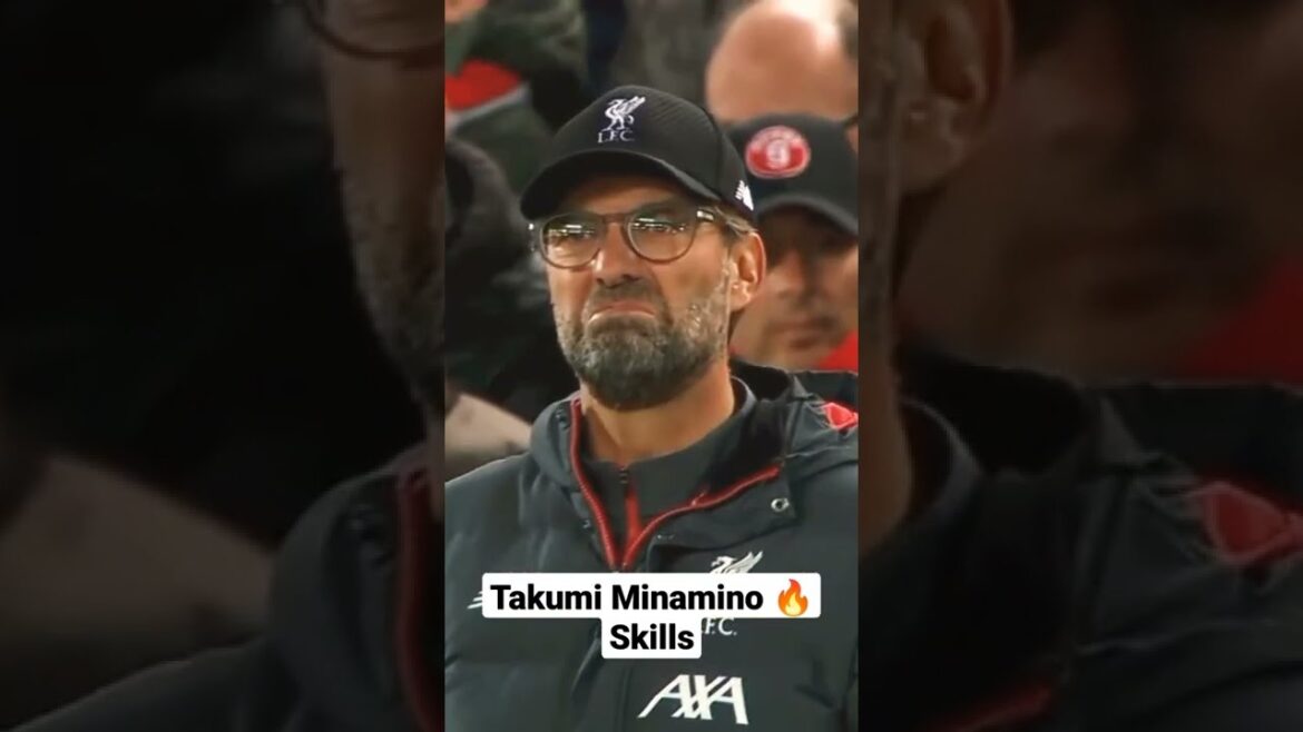 Takumi Minamino Reaction Skills Juergen Klopp ⚽🔥🔥 #Skills