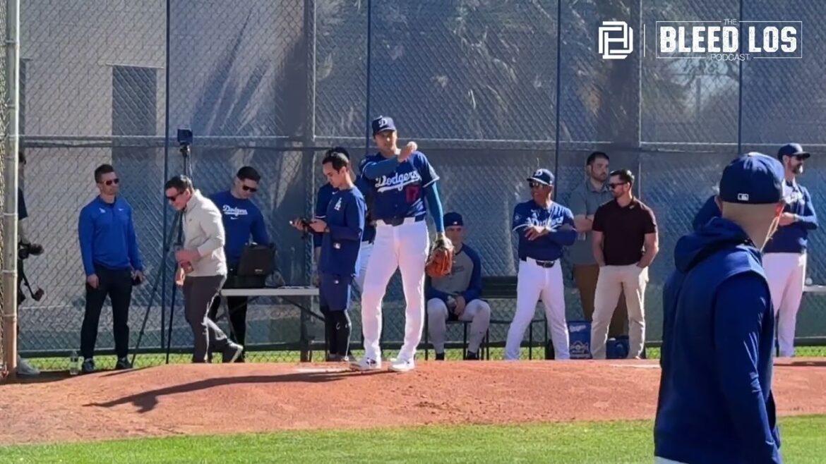 WATCH: Dodgers Shohei Ohtani Bullpen Session from Camelback Ranch 2/22/25 WATCH: Dodgers Shohei Ohtani Bullpen Session from Camelback Ranch 2/22/25
