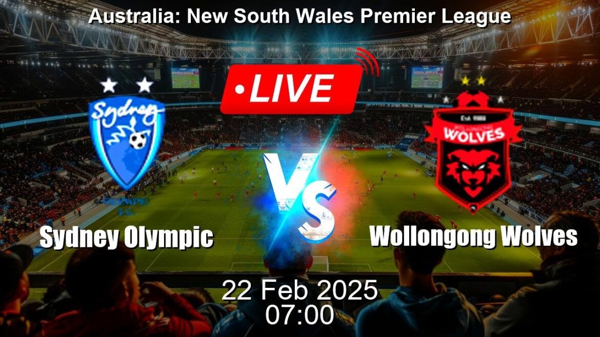 🔴 LIVE: Sydney Olympic vs Wollongong Wolves – Live Score Today 🔴 LIVE: Sydney Olympic vs Wollongong Wolves - Live Score Today